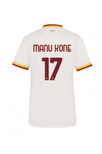 AS Roma Manu Kone #17 Jalkapallovaatteet Naisten Vieraspaita 2026-27 Lyhythihainen